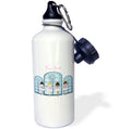 Straw Water Bottle, 21-ounce A361