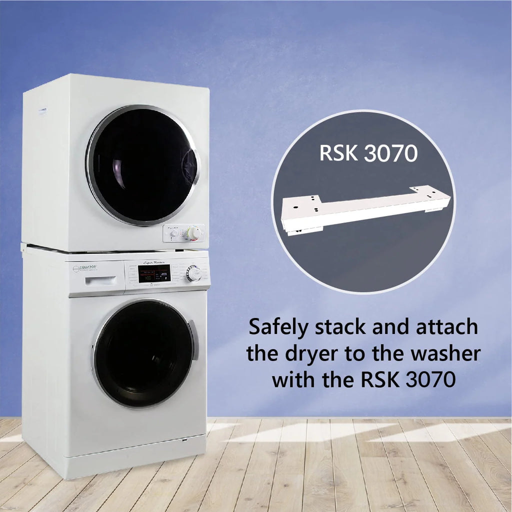 110V 18lbs Washer and 3.5cf Vented Sensor Dryer C1583