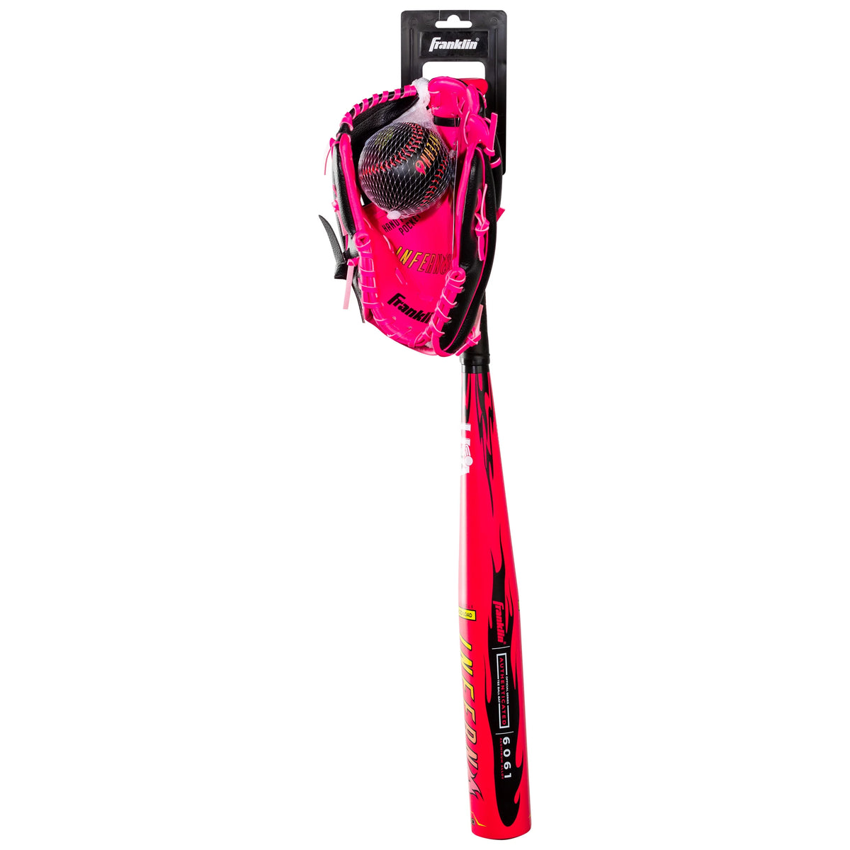 Baseball Teeball Set - Bat, Glove & Ball Set Z21678