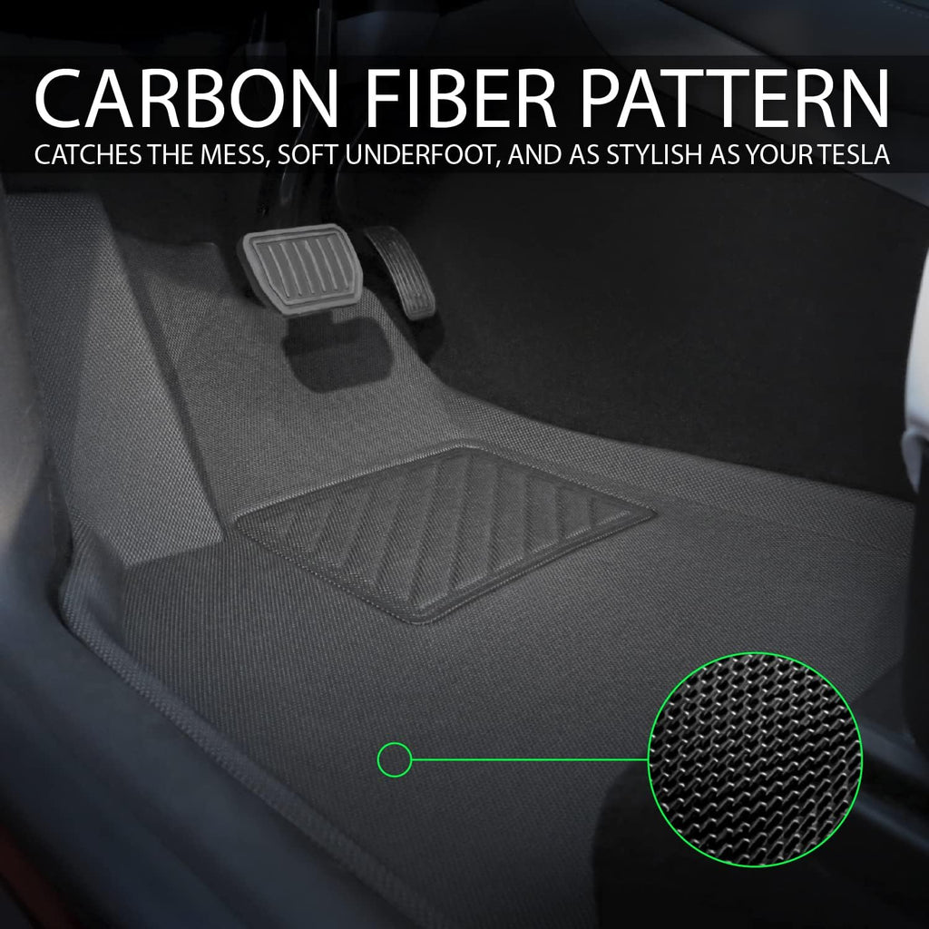 Black All Weather Waterproof Floor Mats S40735