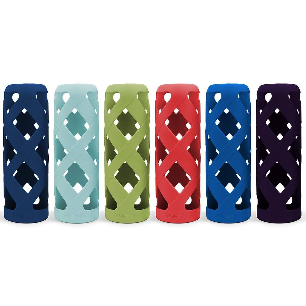 6-Pack Silicone Sleeves for 500ml Glass Water Bottles N5172