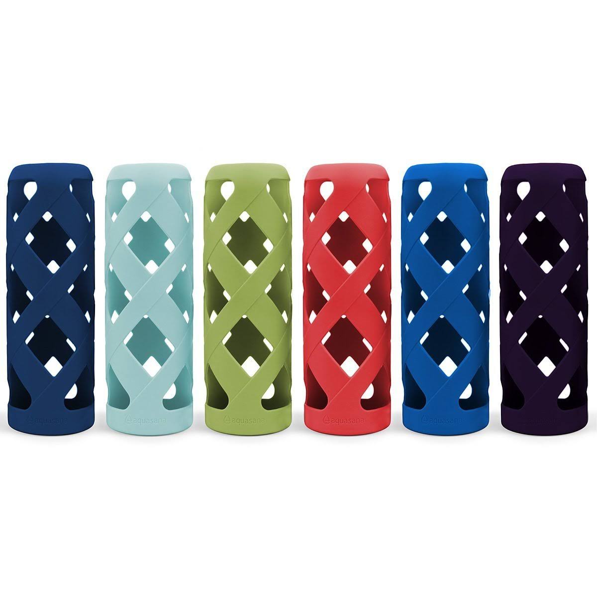 6-Pack Silicone Sleeves for 500ml Glass Water Bottles N5172