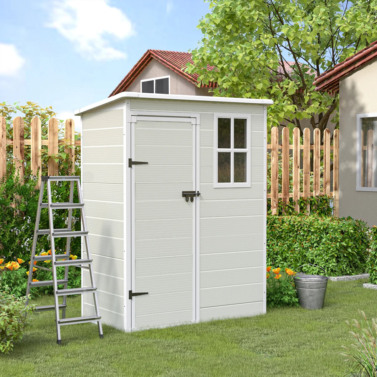 5x3 FT Resin Outdoor Storage Shed N1420