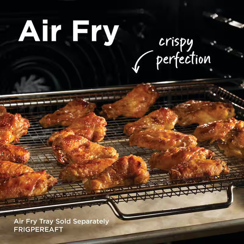30 in. Double Electric Built-In Wall Oven in Stainless Steel with Air Fry K380