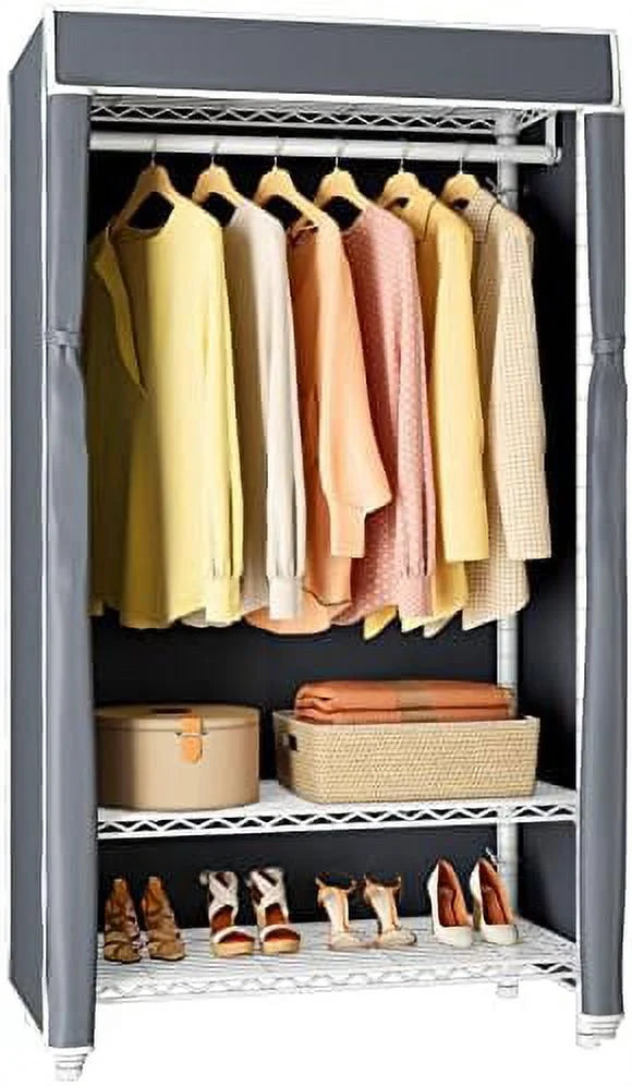3 Tiers Garment Rack with Cover N597