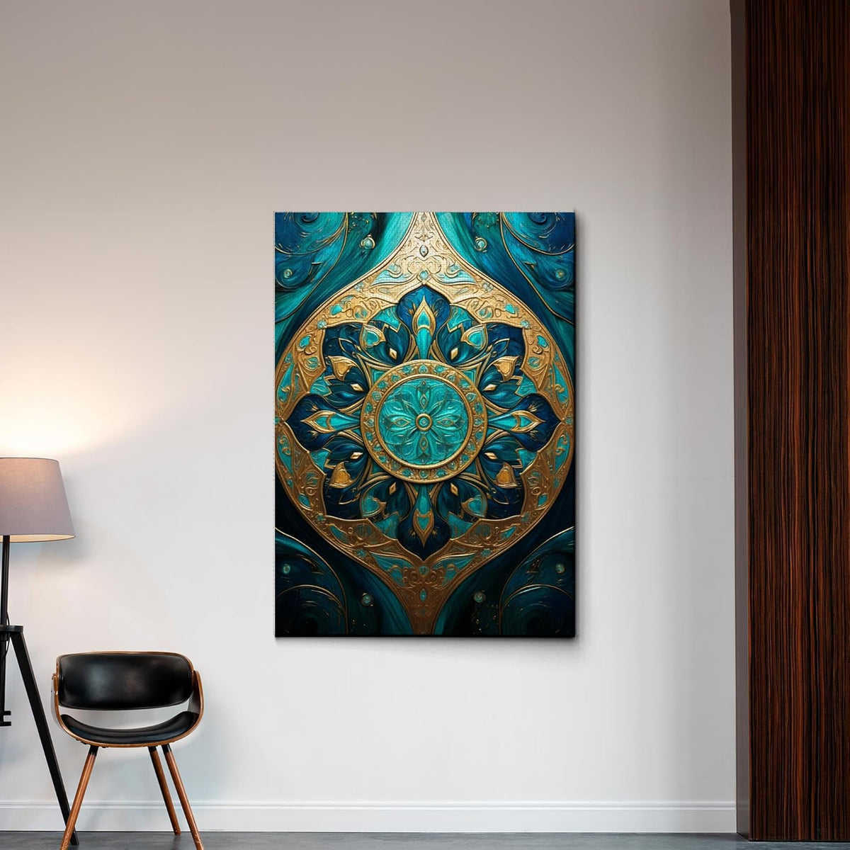 Vintage Mandala Flowers Wall Art Prints G201