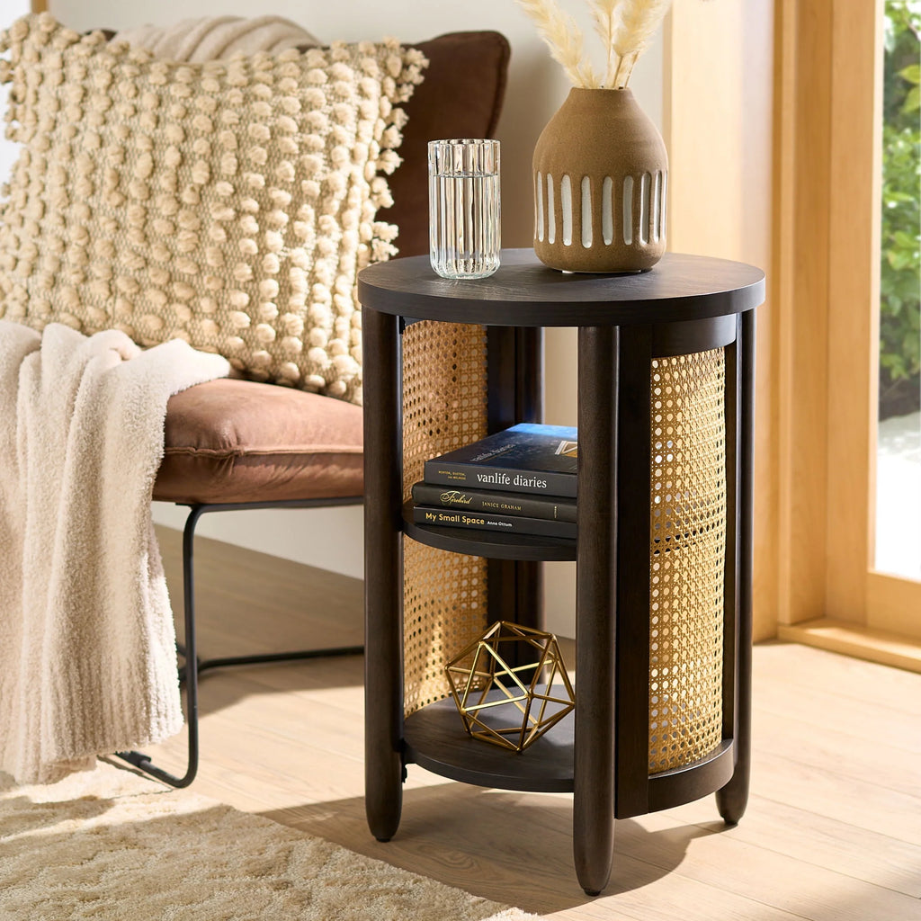Side Table, Light Honey Finish K768