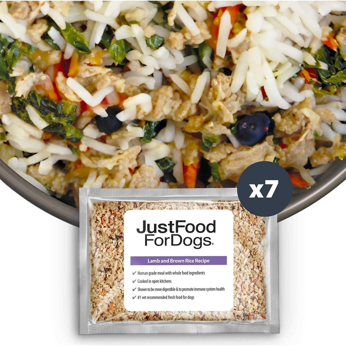Rice Frozen Dog Food W721