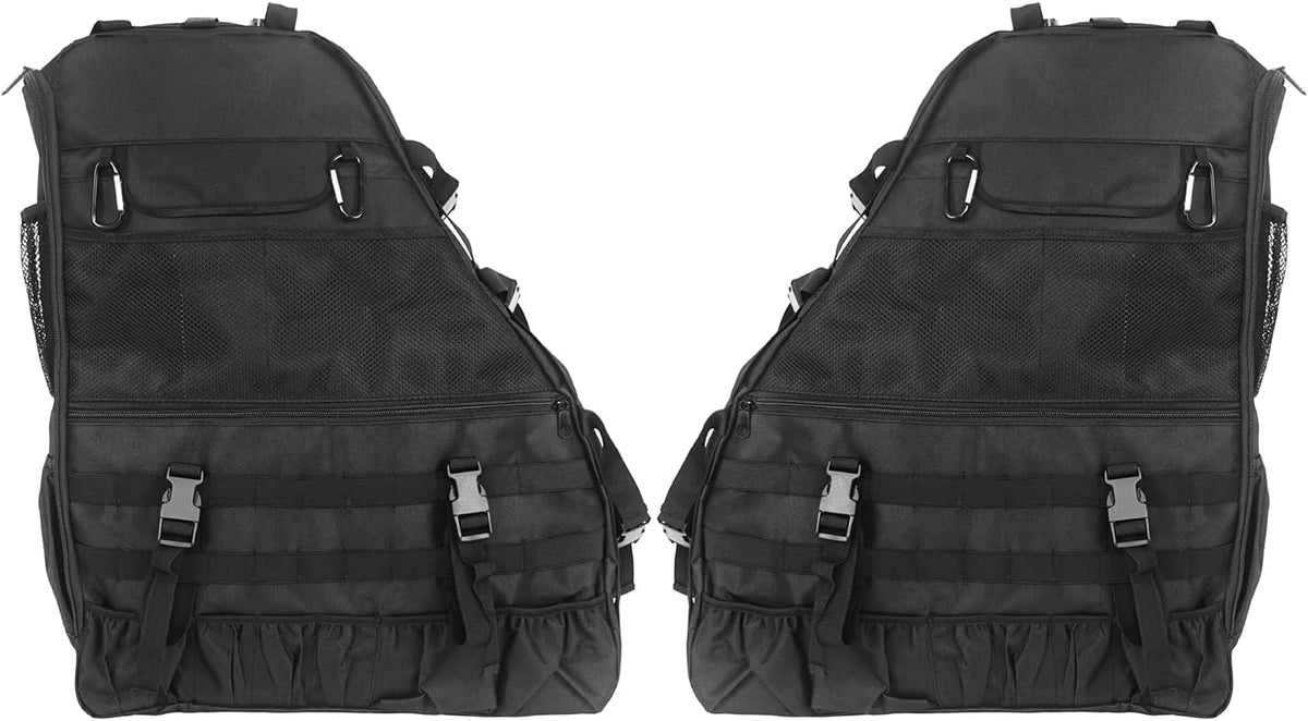 2X Roll Bar Storage Bag Cargo Cage Multi-Pockets Organizers Tool Storage Q259