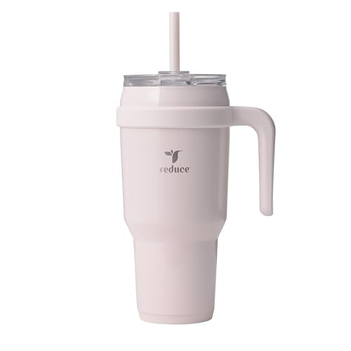 40 oz Vacuum Insulated Stainless Steel Tumbler with Handle O7673