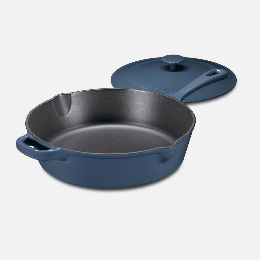 12 inch Enameled Cast Iron Chicken Fryer I75439
