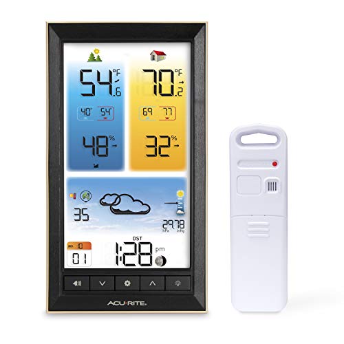 Home Weather Station with Vertical Full-Color Display X46798