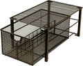 Bronze Mesh Cabinet Basket Organizer D42716