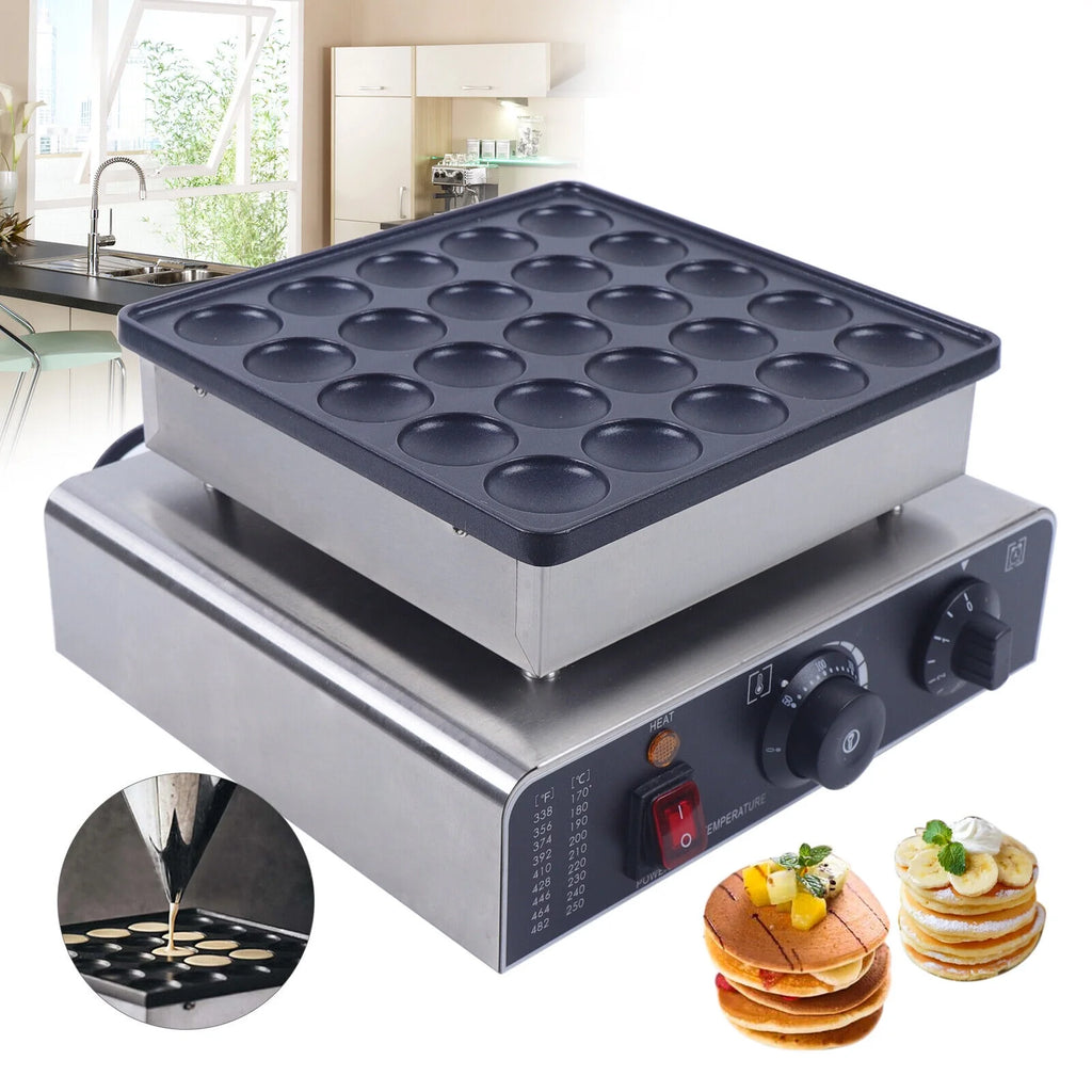 800W Commercial Nonstick Waffle Maker Q9945