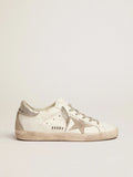 Super-Star sneakers with silver heel tab and metal stud lettering I67403