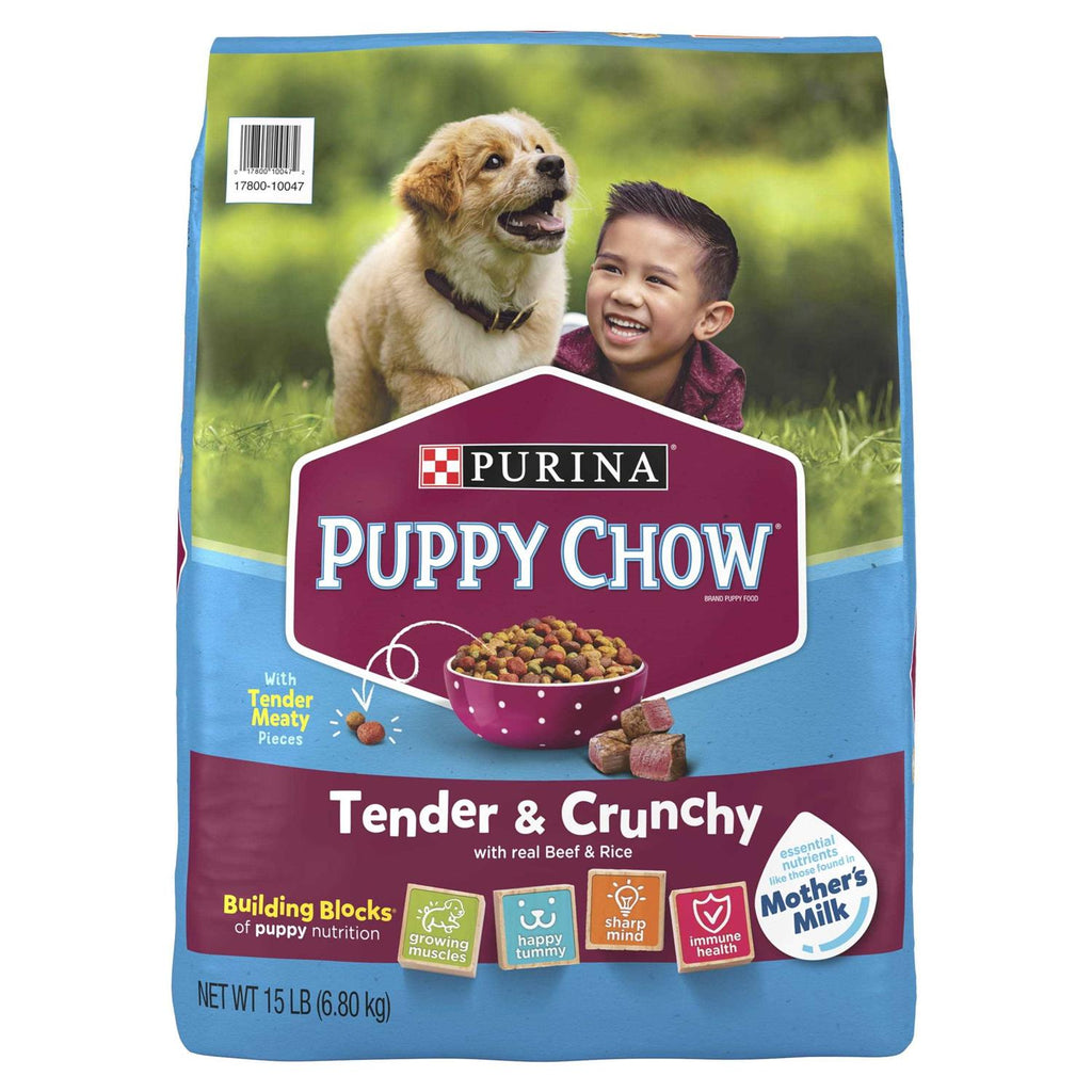 Real Beef Dry Puppy Food V94660