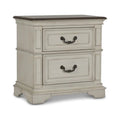 Antique White Solid Wood Frame Nightstand O772206