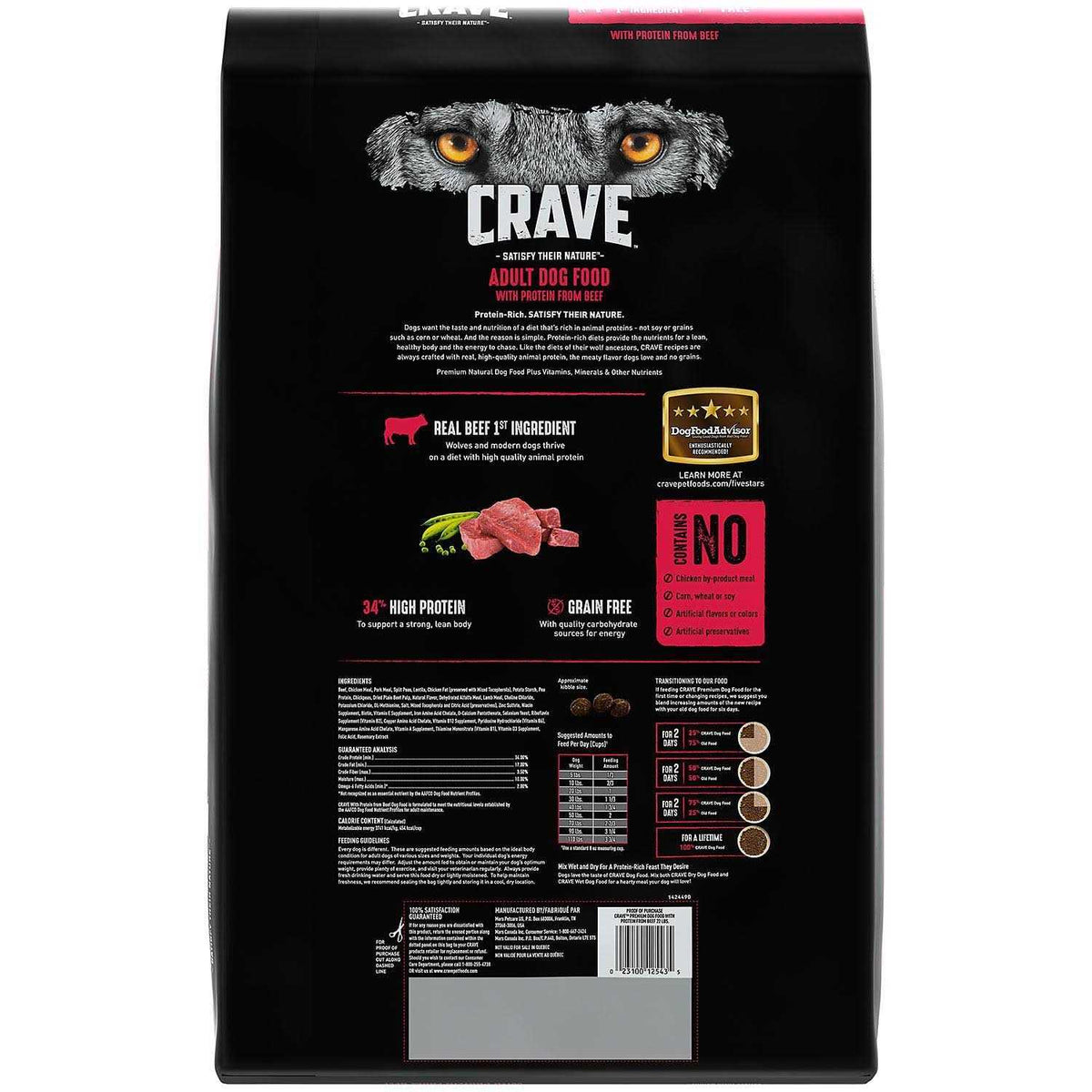 Grain Free Adult Dry Dog Food with Protein G2370