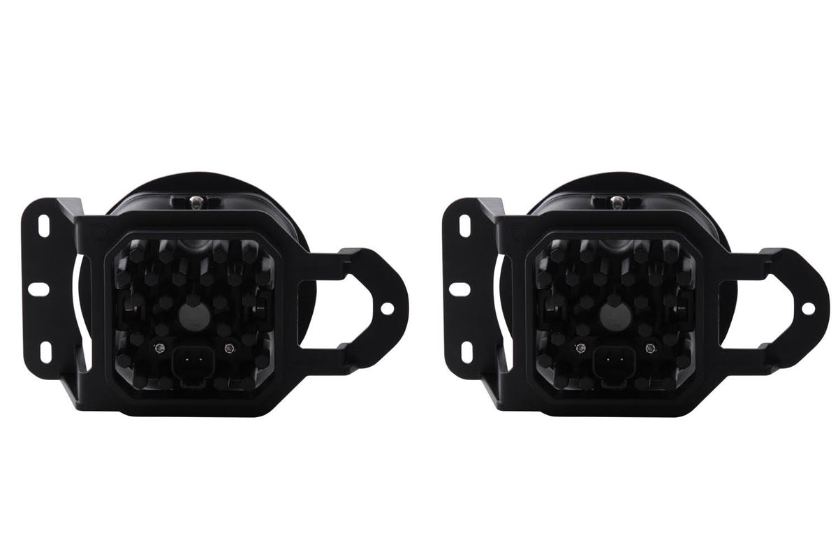Yellow SAE LED Fog Light Kit F9485