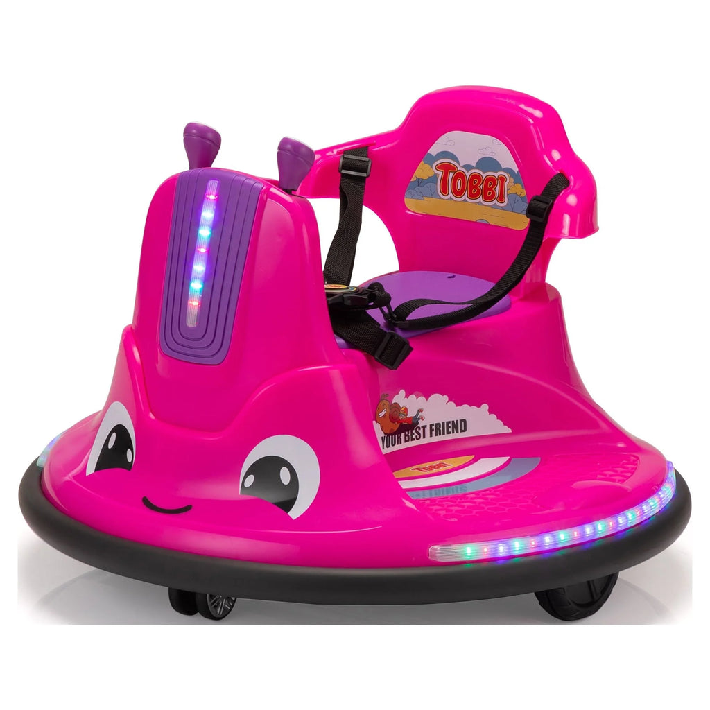 12V Kids Bumper Car with Remote Control LED Lights K445583