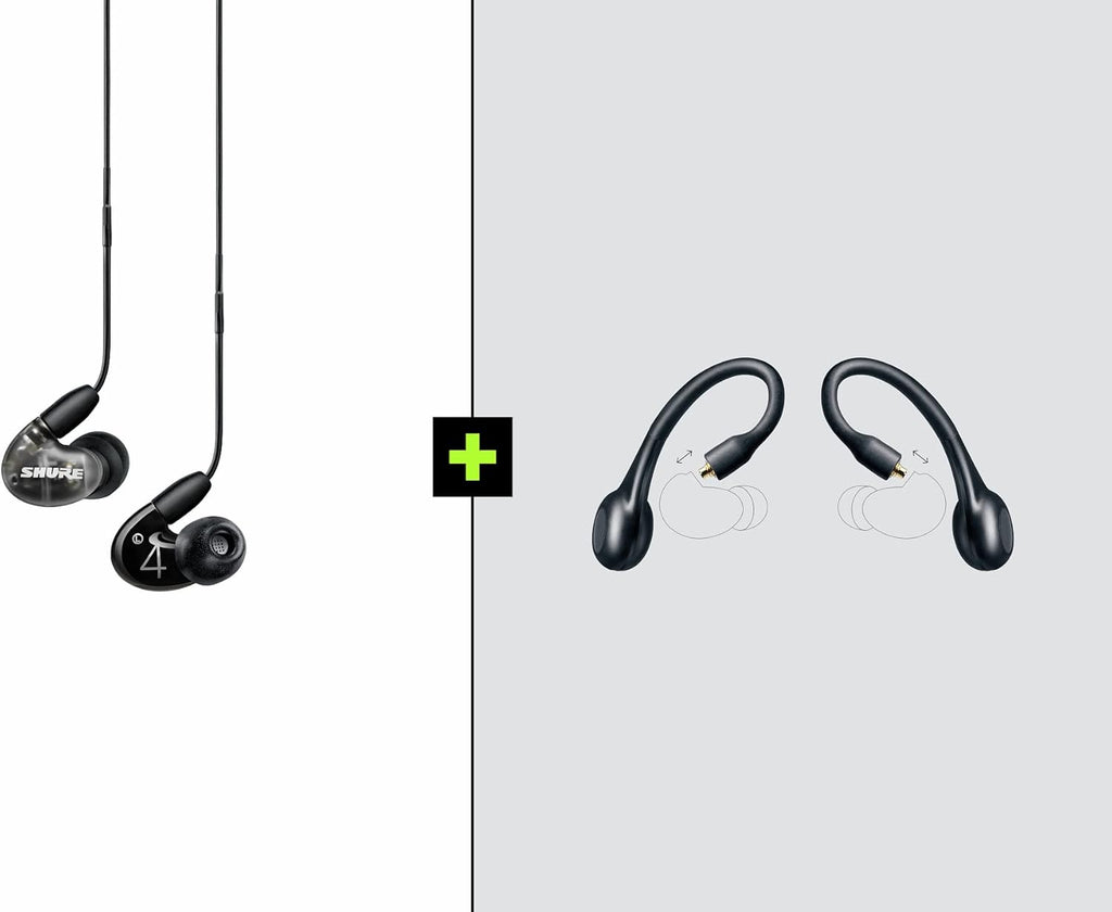 White True Wireless Earbuds Bundle with Sound Isolating Earphones + Bluetooth Adapter H928367