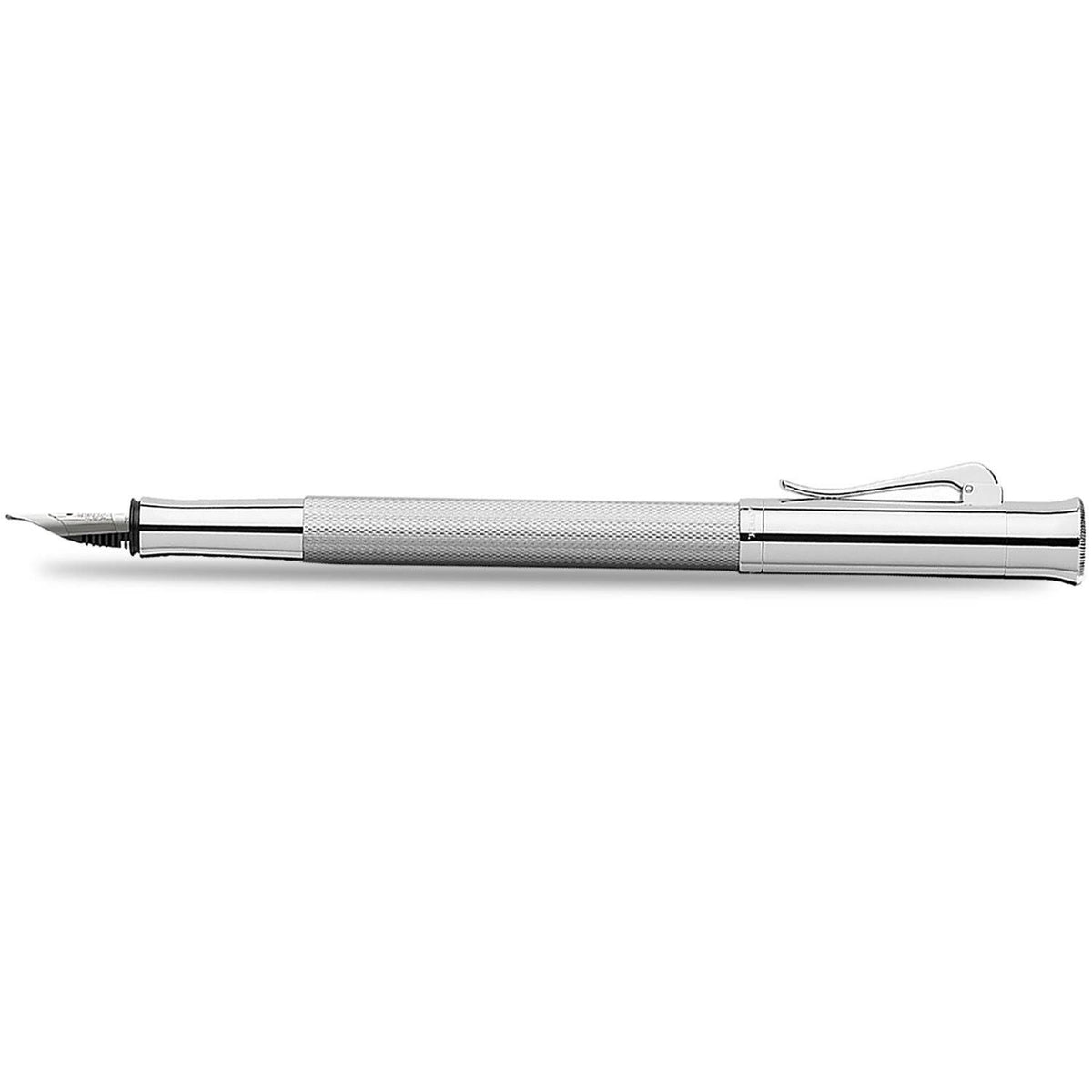 Rhodium Fountain Pen Fine D5763