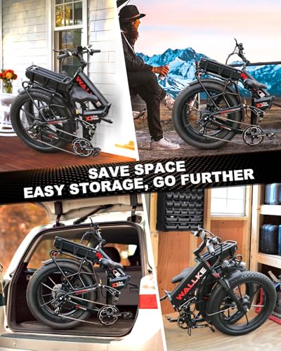 26" Fat Tire 48V 44Ah Battery Full Suspension Electric Mountain Bike N535
