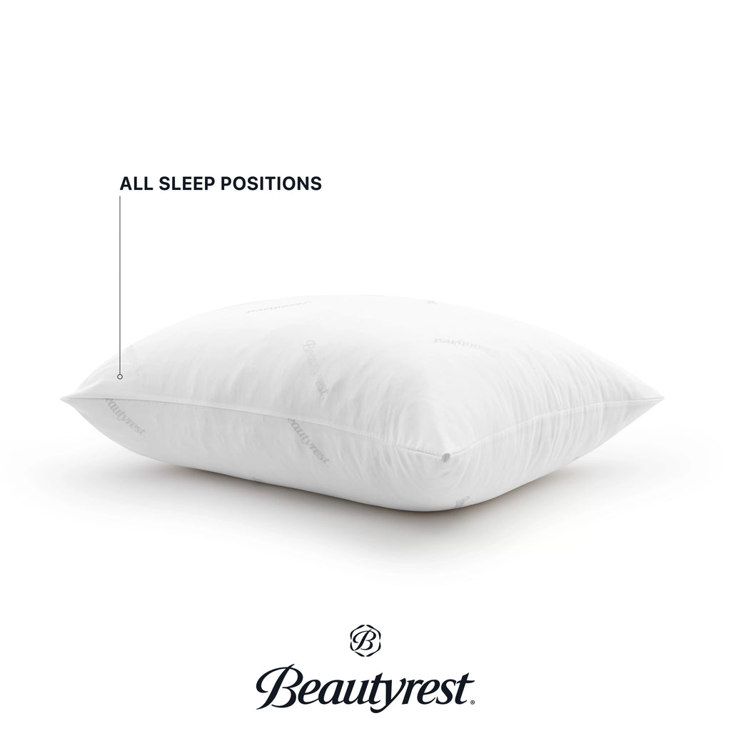 King Size Polyester Bed Pillow 2 Pack E217299