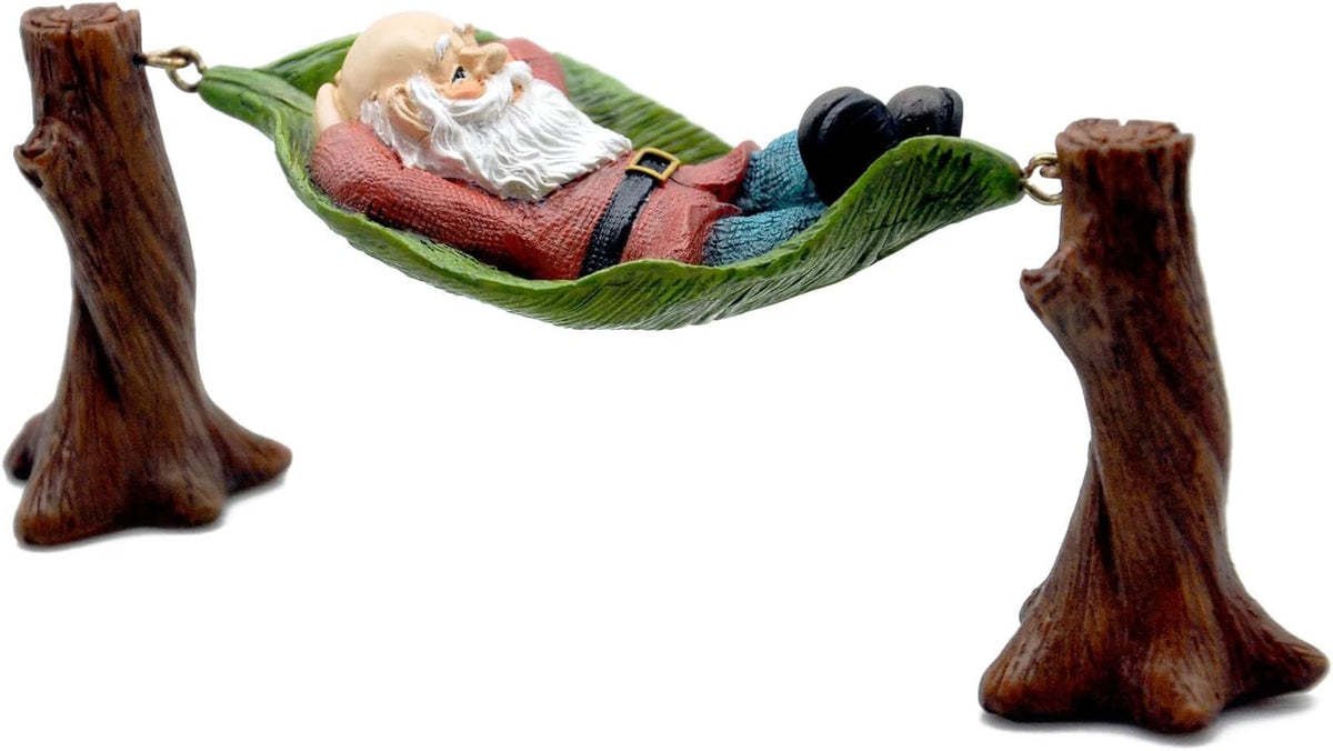 Multicolor Resin Miniature Gnome Figurine R9187