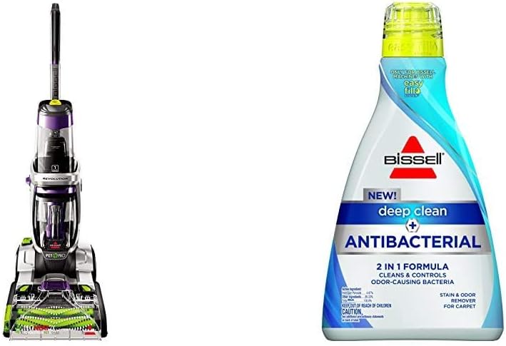 Full-Size Carpet Cleaner with Antibacterial Formula and Tough Stain Tool D748