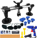 Auto Body Repair Tool Kit with Double Pole Bridge Dent Puller and Glue Set Z6785