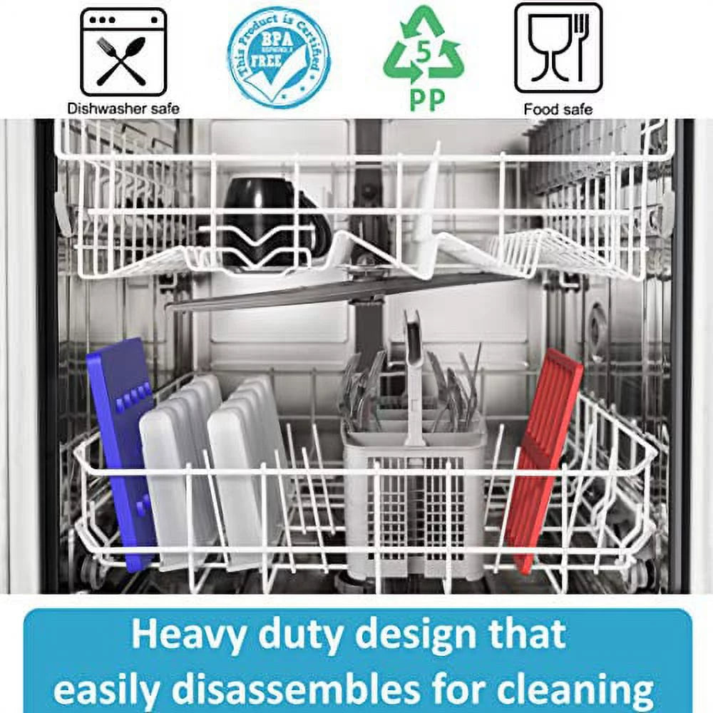 10 Large BPA Free Plastic Popsicle Mold Kit with 50 Wood Sticks and Cleaning Brush C7121