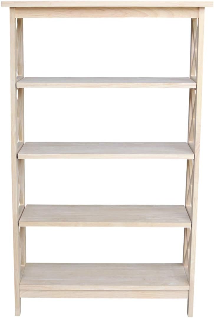 4-Tier X-Sided Bookcase U5307