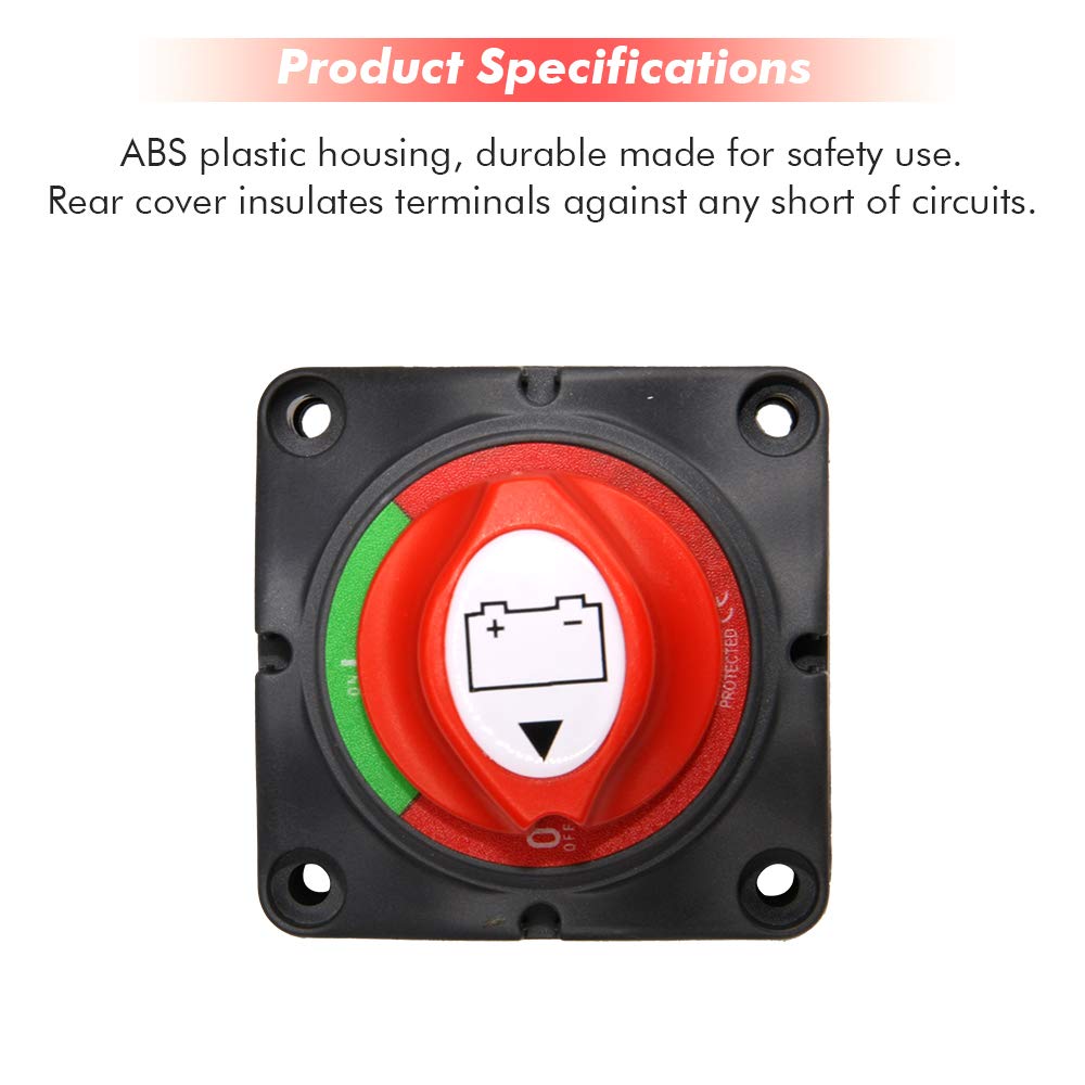 12-48V 200-1000 Amps Battery Switch S576218