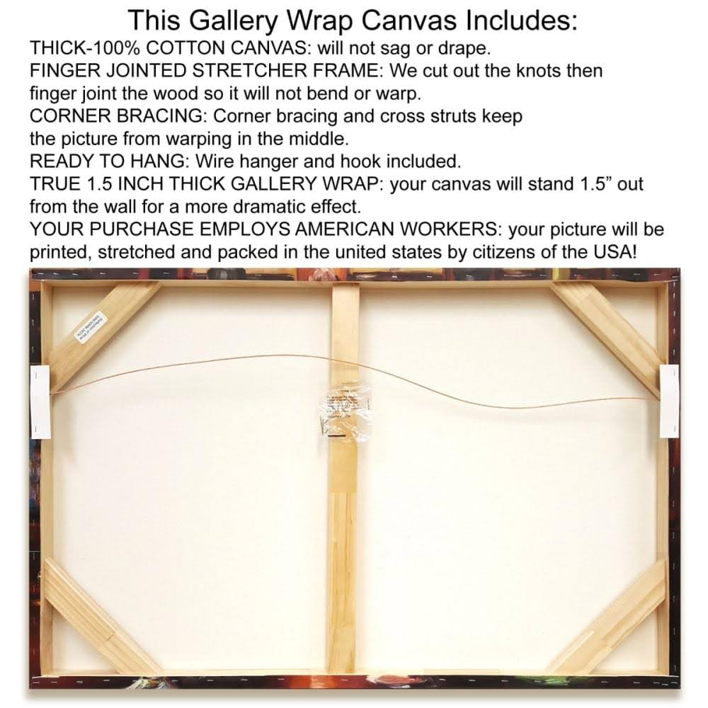 Golden Gate Bridge Gallery Wrap Canvas Q517