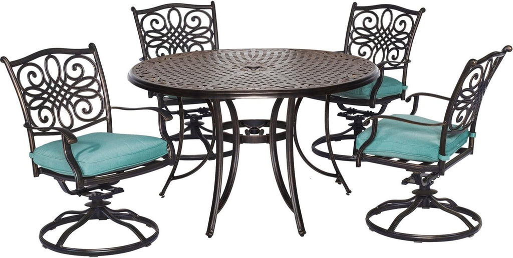 Blue 5-Piece Dining Set J5846