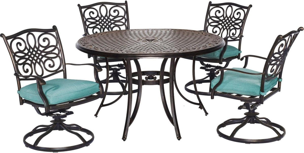 Blue 5-Piece Dining Set J5846