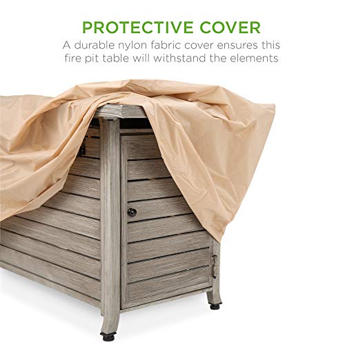 Gray Propane Gas Fire Pit Table N3101