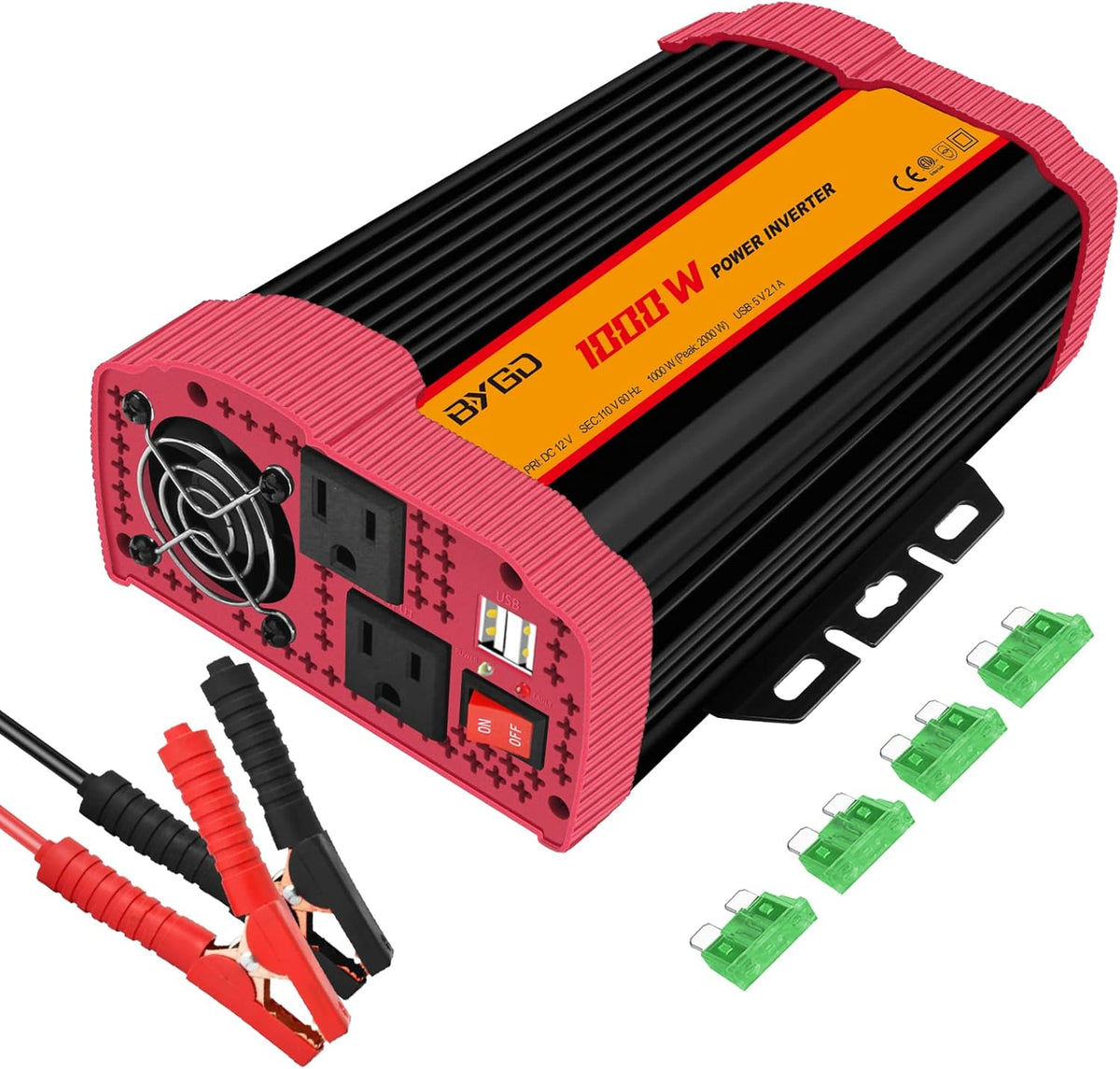 1000 Watt Power Inverter with 2 USB Port I37922
