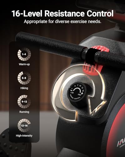 Magnetic Rowing Machine with Bluetooth, 350 LB Weight Capacity C880
