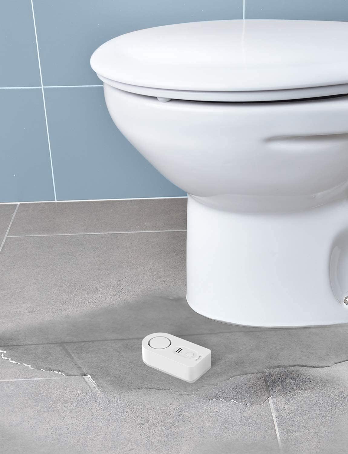WiFi Water Sensor 2 Pack, 100dB Adjustable Alarm C121