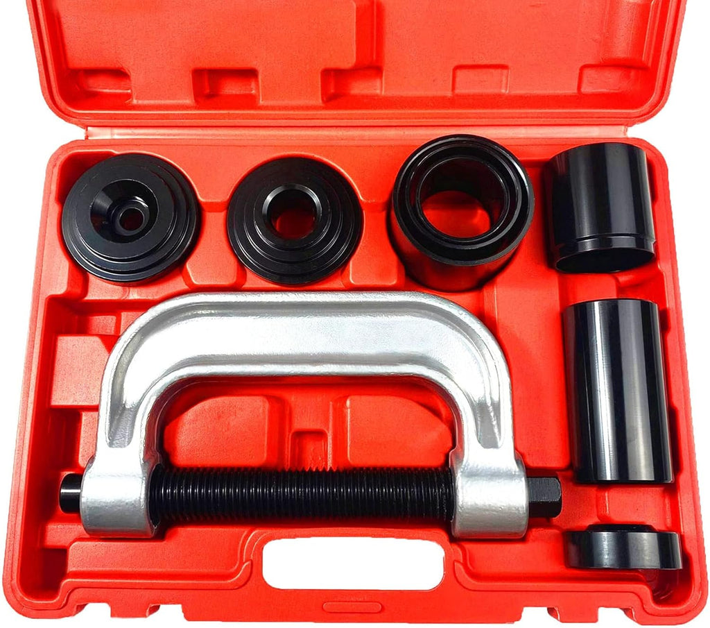Heavy Duty Ball Joint Press & U Joint Removal Tool Kit with 4x4 Adapters Q42237