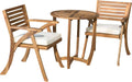 Acacia Wood 3 Pcs Bistro Set O523