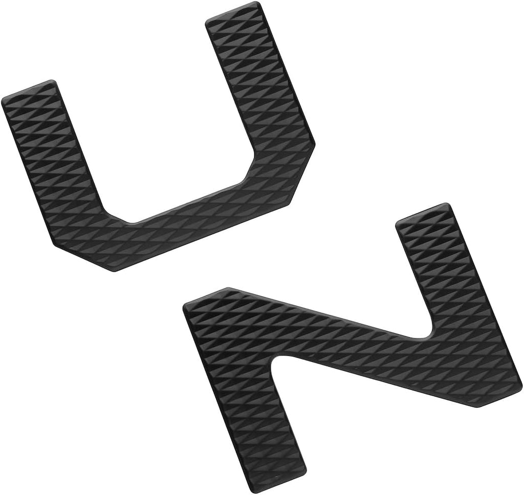 Chrome and Black Tailgate Letter Inserts T96705