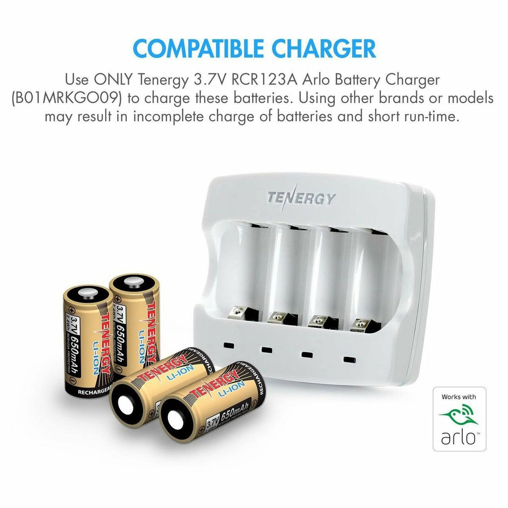 24-Pack Rechargeable Li-ion 3.7V 650mAh Batteries D61878