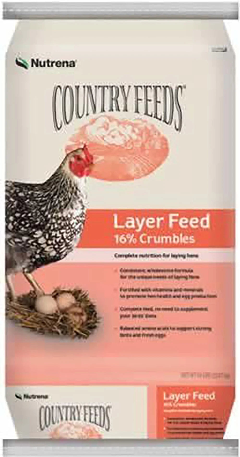 50 Pounds Layer Crumble Chicken Feed S727