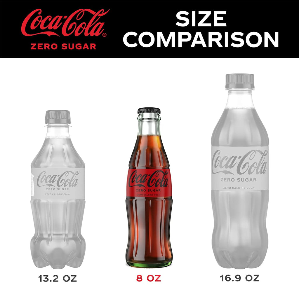 8 fl oz 6 Pack Glass Bottles N60405