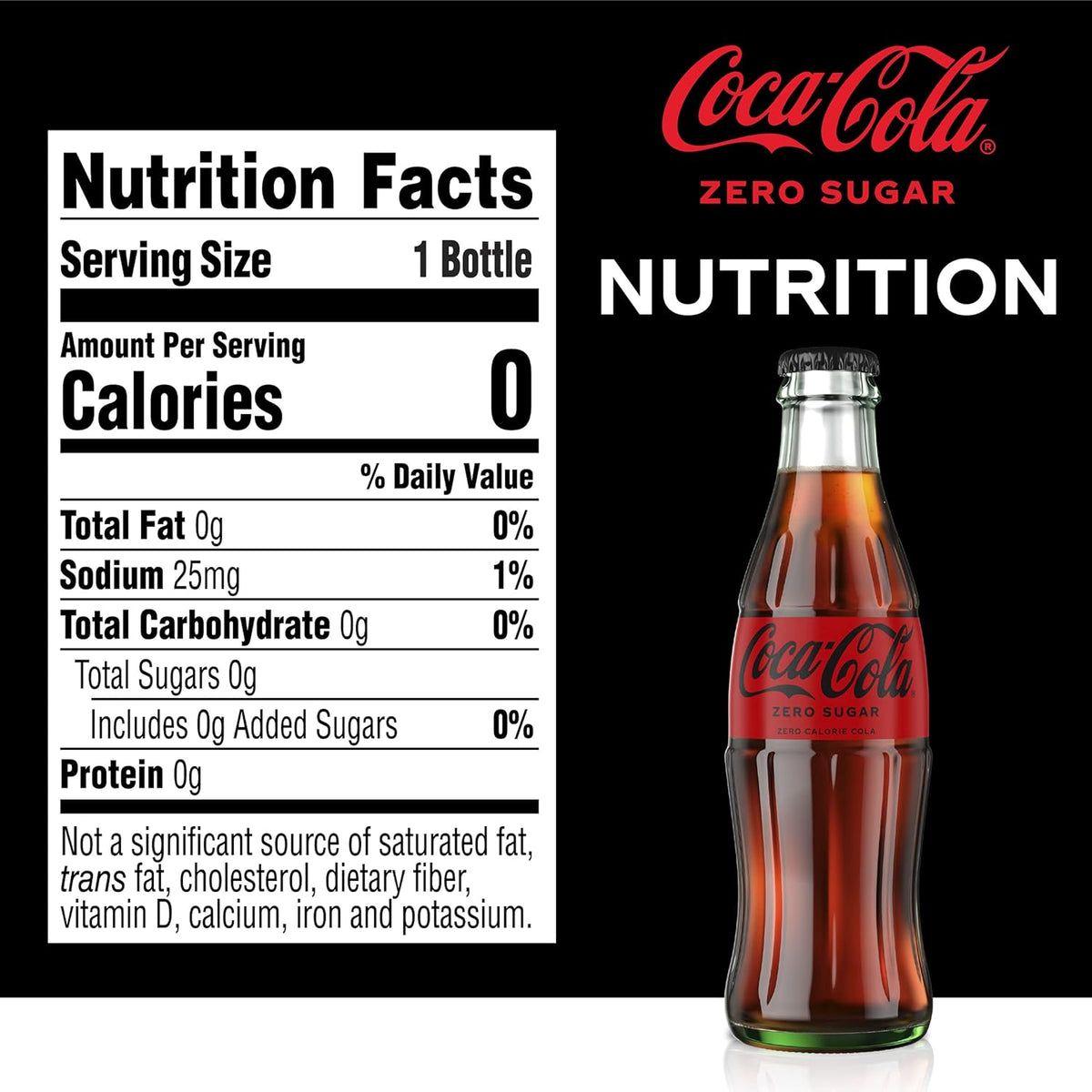 8 fl oz 6 Pack Glass Bottles N60405