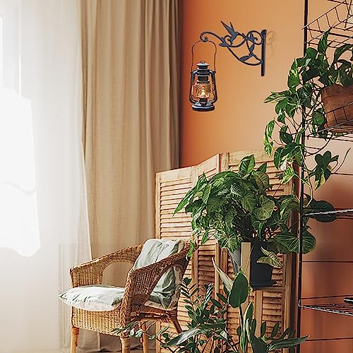 Cast Iron Hanging Plant Bracket, Dark Brown B9732