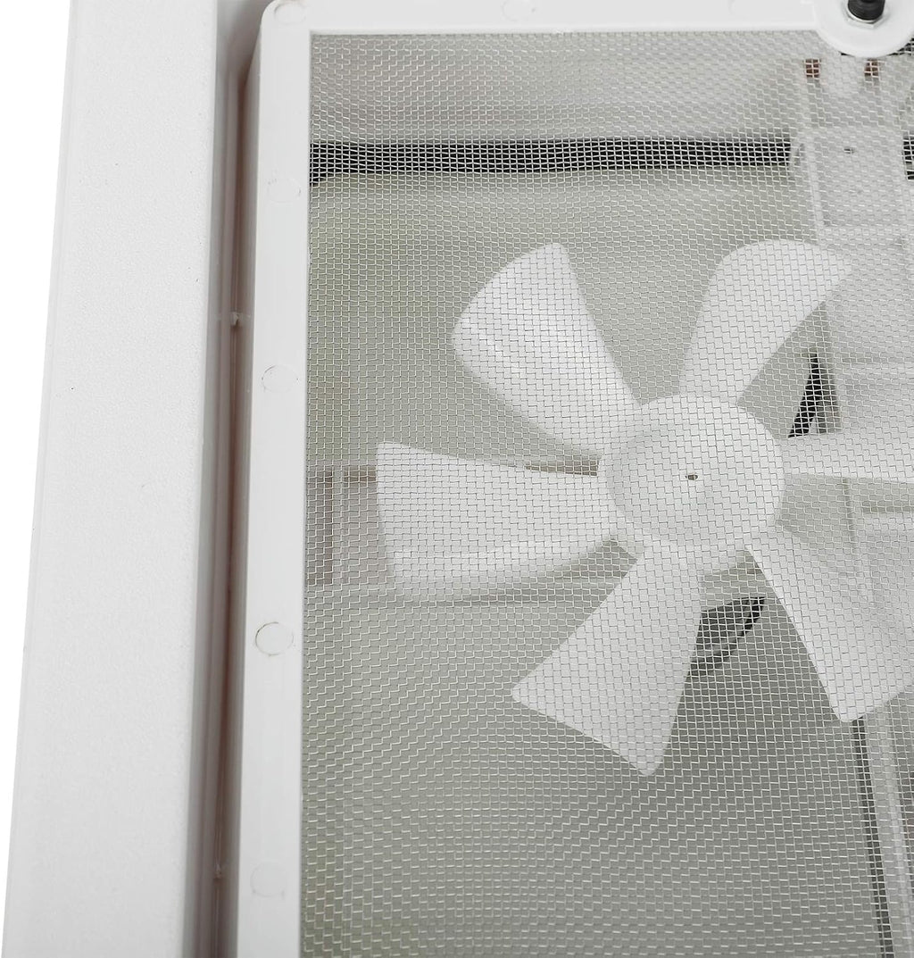14 RV Roof Vent with 12V Fan White Lid N8554
